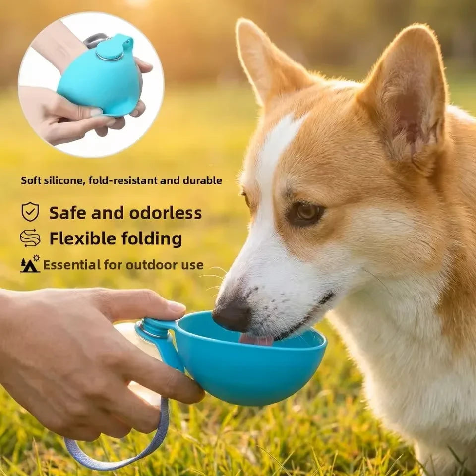 Portable Stainless Steel Dog Water Bottle