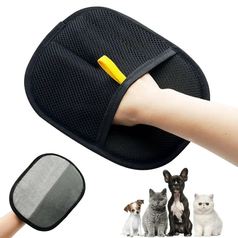Double Sided Pet Grooming Gloves