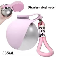 Portable Stainless Steel Dog Water Bottle